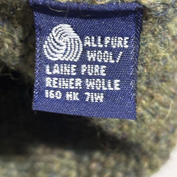 VTG Gap Wool Cardigan Sweater Women’s M Y2K Shetland Cable Knit Academia READ - Picture 6 of 10